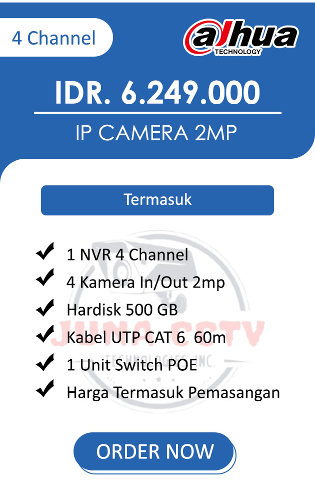 dahua ip camera 4channel