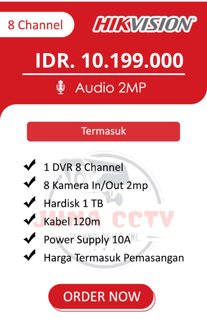 HarGa Baru HIKVISION Audio 3