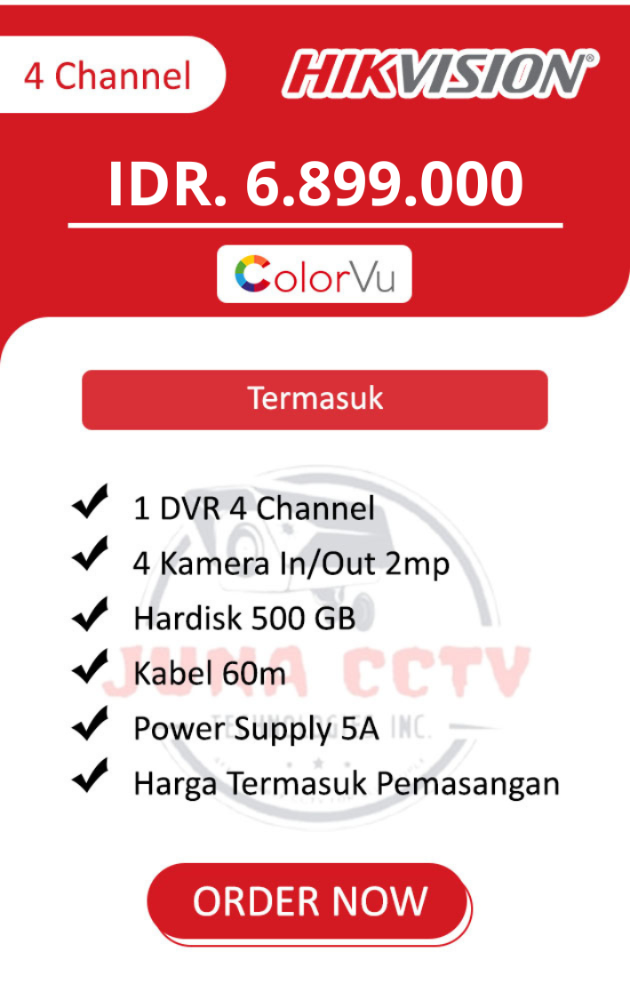 HarGa Baru HIKVISION Colorvu 2
