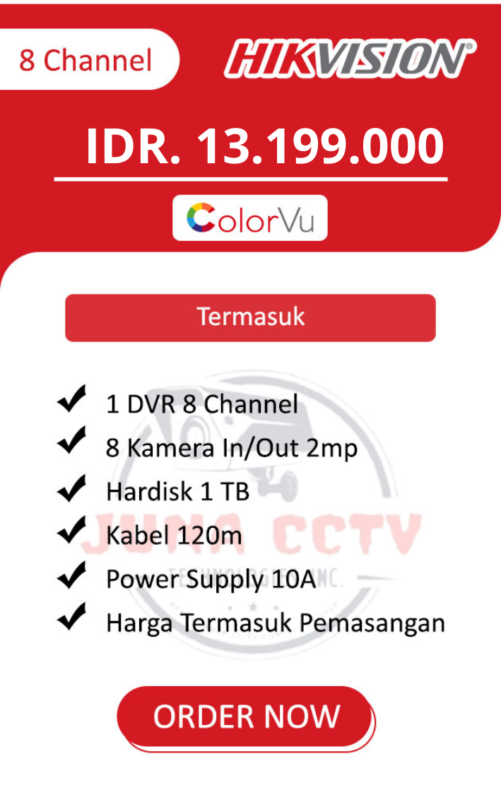 HarGa Baru HIKVISION Colorvu 3