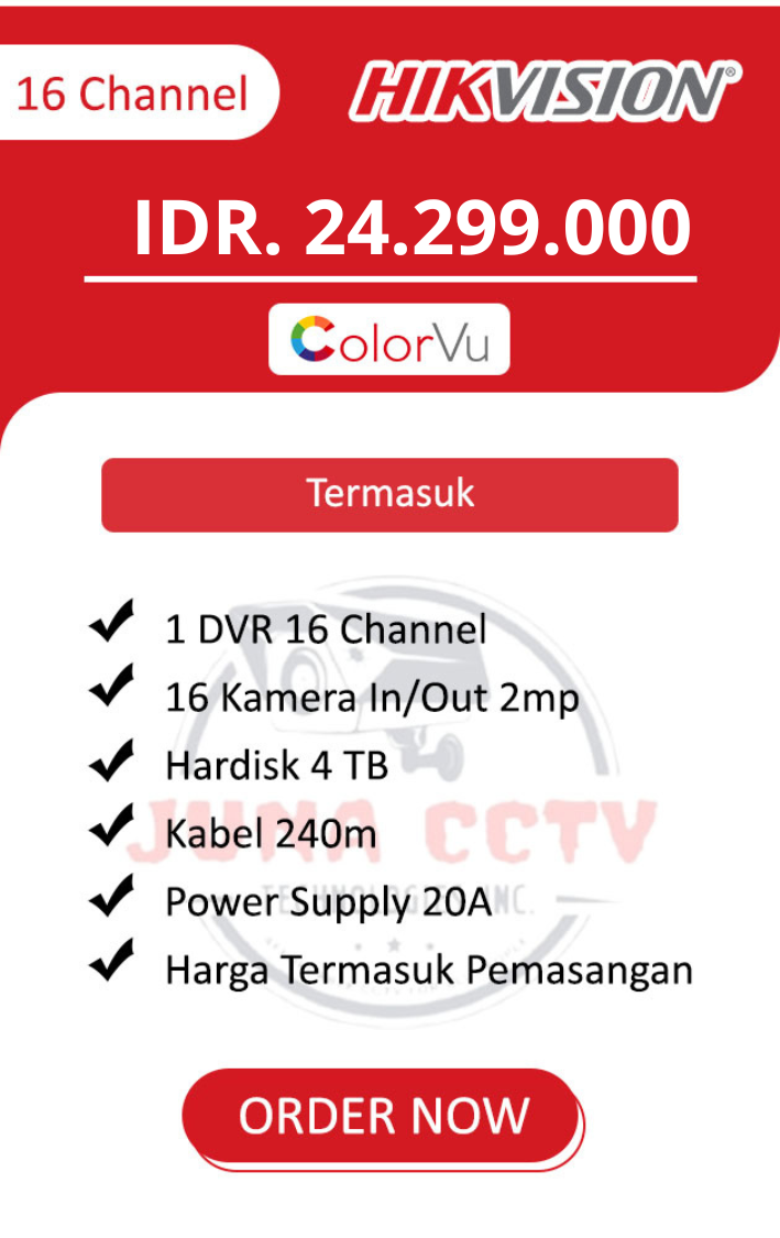 HarGa Baru HIKVISION Colorvu 4